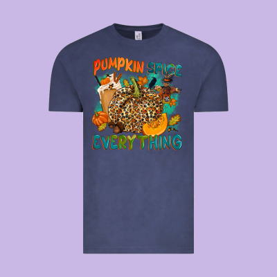 Pumpkin Spice Everything Vintage Tee Designed By Nancycooperartshop