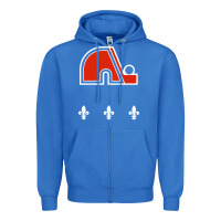 True Royal vintage quebec hockey   retro nordiques Zipper Hoodie - lanVoArt