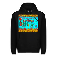 Black Battery Life Of A Teacher Tumbler Premium Hoodie - BundleAndBundleShop