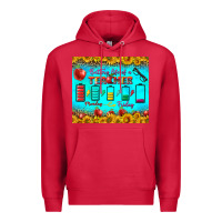 Cardinal Battery Life Of A Teacher Tumbler Premium Hoodie - BundleAndBundleShop
