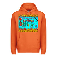Carrot Battery Life Of A Teacher Tumbler Premium Hoodie - BundleAndBundleShop