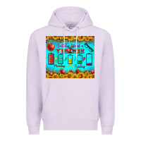 Lilac Battery Life Of A Teacher Tumbler Premium Hoodie - BundleAndBundleShop