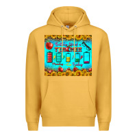 Mustard Battery Life Of A Teacher Tumbler Premium Hoodie - BundleAndBundleShop