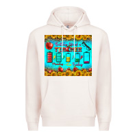 Pale Pink Battery Life Of A Teacher Tumbler Premium Hoodie - BundleAndBundleShop