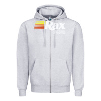Heather Grey rax restaurants Zipper Hoodie - lanVoArt