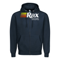 Navy rax restaurants Zipper Hoodie - lanVoArt