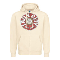 Sandshell vintage retro iron city(beer) proof Zipper Hoodie - lanVoArt