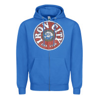 True Royal vintage retro iron city(beer) proof Zipper Hoodie - lanVoArt