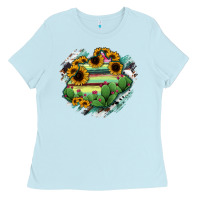 Baby Blue Aguascalientes State Of Mexico Map Ladies Tee - RanaPortraitStore