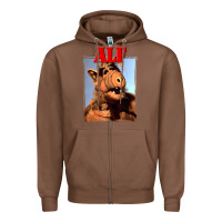 Chestnut alf vintage classic Zipper Hoodie - lanVoArt