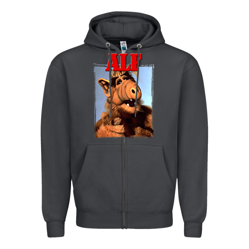 Alf Vintage Classic Zipper Hoodie by lanVoArt | Teevron
