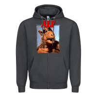 Smoke alf vintage classic Zipper Hoodie - lanVoArt