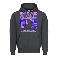Smoke unsolved mysteries robert stack Zipper Hoodie - lanVoArt