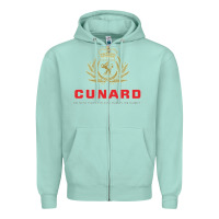Seafoam luxury cruises cunard Zipper Hoodie - lanVoArt