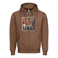 Chestnut paul simon graceland Zipper Hoodie - lanVoArt