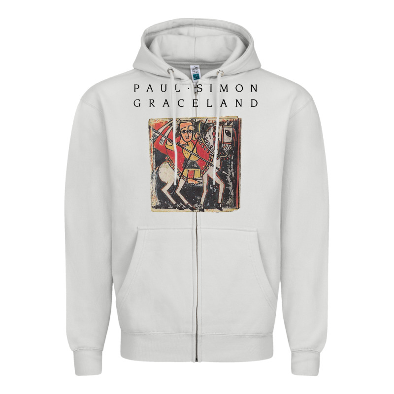 Paul Simon Graceland Zipper Hoodie by lanVoArt | Teevron