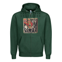 Sports Green paul simon graceland Zipper Hoodie - lanVoArt