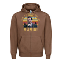Chestnut vintage well it's groundhog day again unisex shirt Zipper Hoodie - lanVoArt