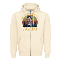 Sandshell vintage well it's groundhog day again unisex shirt Zipper Hoodie - lanVoArt