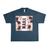 Midnight Navy mother’s day mama flowers tumbler tbs Urban Heavy Tee - TumblerDesignByShophia