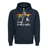 Navy doug marcaida forged in fire it will keal Zipper Hoodie - lanVoArt