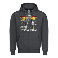 Smoke doug marcaida forged in fire it will keal Zipper Hoodie - lanVoArt