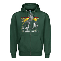 Sports Green doug marcaida forged in fire it will keal Zipper Hoodie - lanVoArt