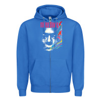 True Royal miles vintage davis concert retro Zipper Hoodie - lanVoArt