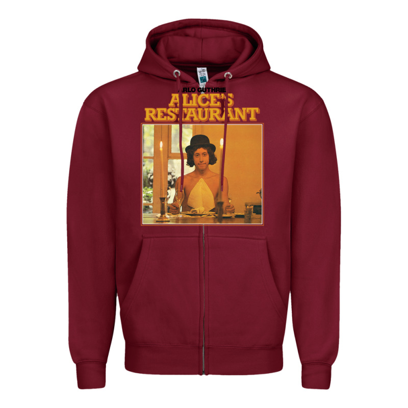 Arlo Guthrie Alice's Restaurant Zipper Hoodie by lanVoArt | Teevron