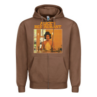 Chestnut arlo guthrie alice's restaurant Zipper Hoodie - lanVoArt