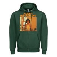Sports Green arlo guthrie alice's restaurant Zipper Hoodie - lanVoArt