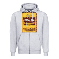 Heather Grey kessler vintage Zipper Hoodie - lanVoArt