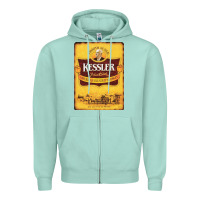 Seafoam kessler vintage Zipper Hoodie - lanVoArt