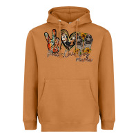 Meerkat peace love dog mama Heavyweight Hoodie - RacoonDesign