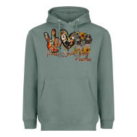 Sage peace love dog mama Heavyweight Hoodie - RacoonDesign