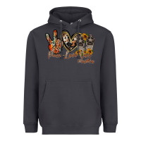 Smoke peace love dog mama Heavyweight Hoodie - RacoonDesign