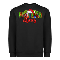 Black christmas brother claus Heavyweight Sweatshirt - FaDigitalArtStudio
