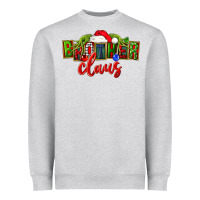 Heather Grey christmas brother claus Heavyweight Sweatshirt - FaDigitalArtStudio