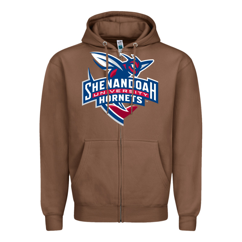Shenandoah University Hornets Zipper Hoodie by lanVoArt | Teevron