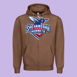 Shenandoah University Hornets Zipper Hoodie Designed By Lanvoart