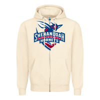 Sandshell Shenandoah University Hornets Zipper Hoodie - lanVoArt