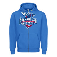 True Royal Shenandoah University Hornets Zipper Hoodie - lanVoArt