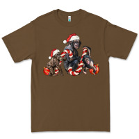 Cacao christmas chimpanzee and gorilla Premium Tee - LillyAllenDesigns