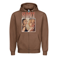 Chestnut sydney sweeney Zipper Hoodie - lanVoArt