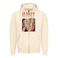 Sandshell sydney sweeney Zipper Hoodie - lanVoArt