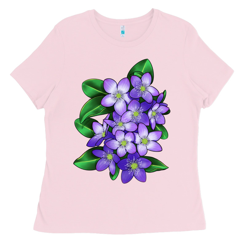 Mayflower Plant Illustrations Ladies Tee by LillyAllenDesigns | Teevron