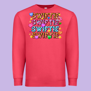 Swiftie Swiftie Valentines Premium Sweatshirt Designed By Cowhidedigitalart