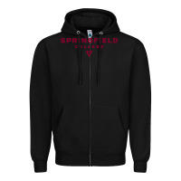 Black springfield college Zipper Hoodie - lanVoArt