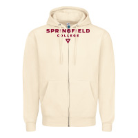 Sandshell springfield college Zipper Hoodie - lanVoArt