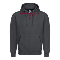 Smoke springfield college Zipper Hoodie - lanVoArt